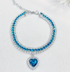 Blue Princess Jewel Necklace