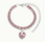 Pink Princess Jewel Necklace - for Dogs and Cats