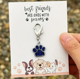 Paw Print Charm/Keychain