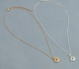 Paw Print Necklace (Gold or Silver)