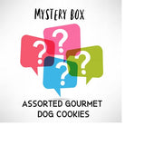 Homemade Gourmet Dog Cookie - Assorted Cookie Box (6 cookies)