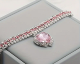 Pink Princess Jewel Necklace - for Dogs and Cats