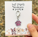 Paw Print Charm/Keychain