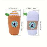 Starbarks White Cup Squeaker Toy