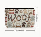 Woof Cosmetic Pouch